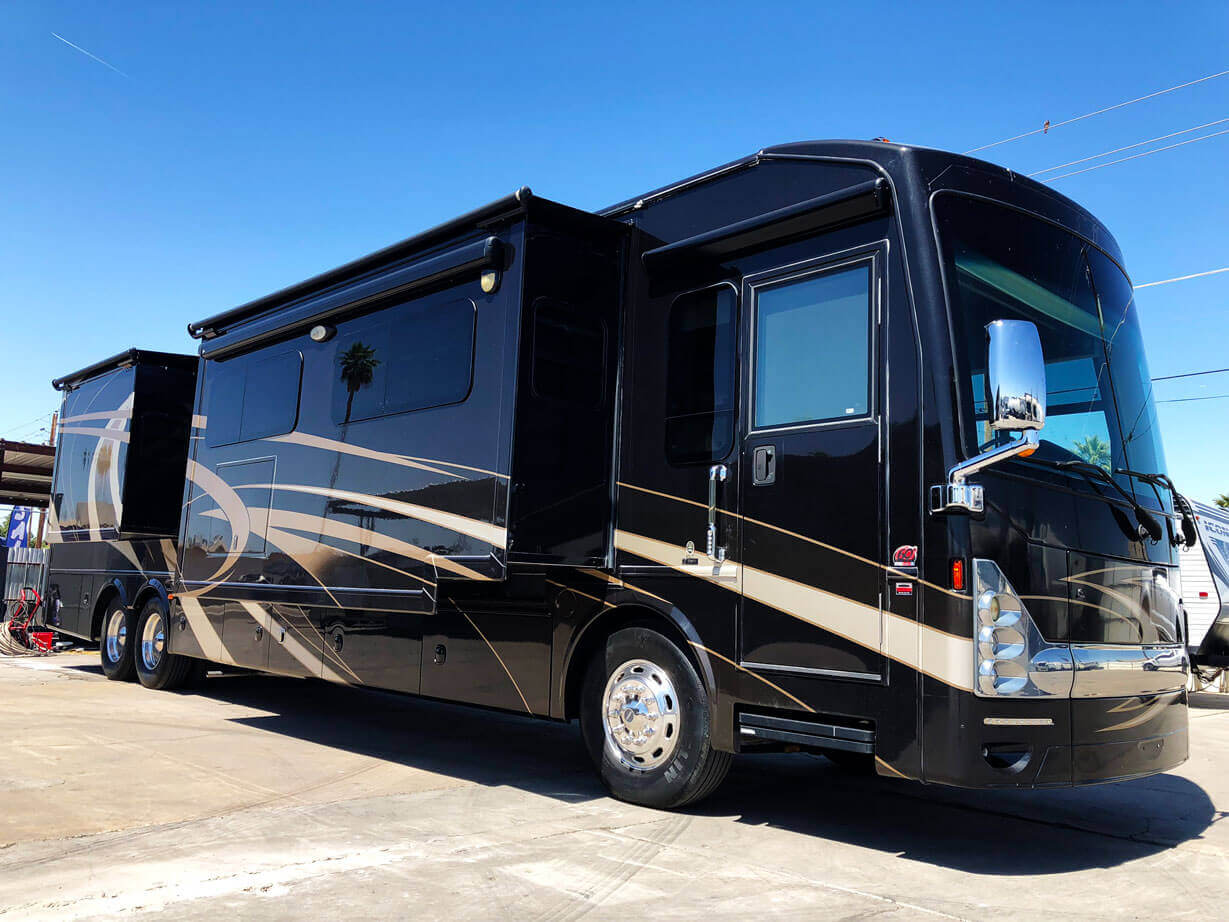rv and motor home detailing in riverside california